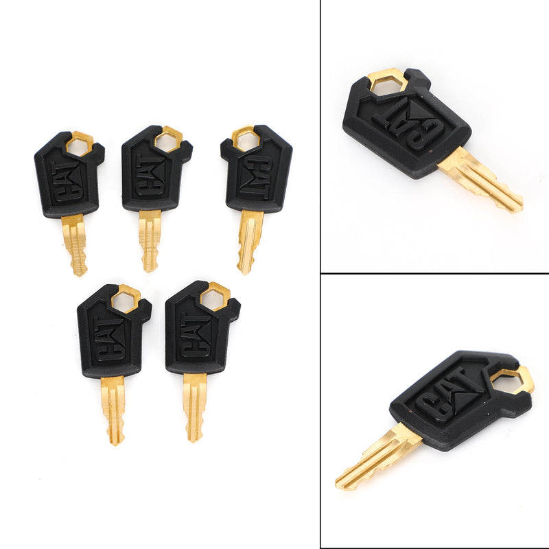 5 chaves mestras para Caterpillar Heavy Equipment Ignition Key 5P8500