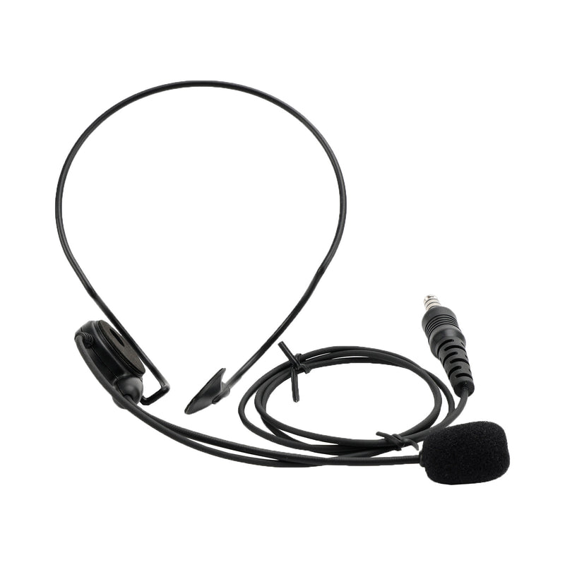 Conector de montaje trasero 7,1-C7, auriculares tácticos de 6 pines U94 PTT para STP8040 STP8080 STP9000