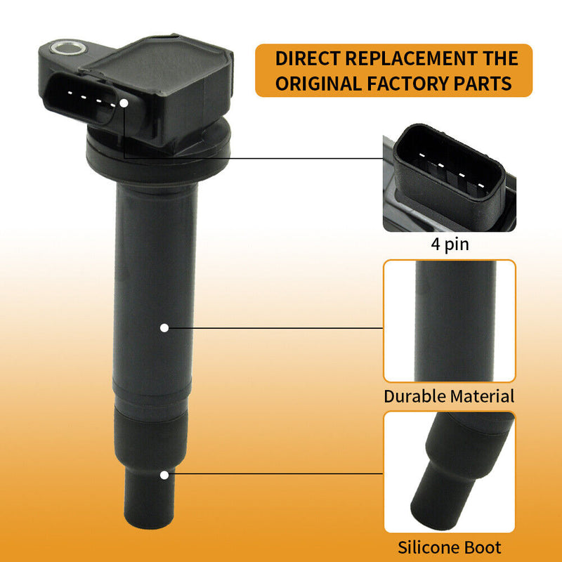 2001-2009 Toyota Sequoia Tundra 4.7L 8kpl sytytyspuola + sytytystulppa UF230