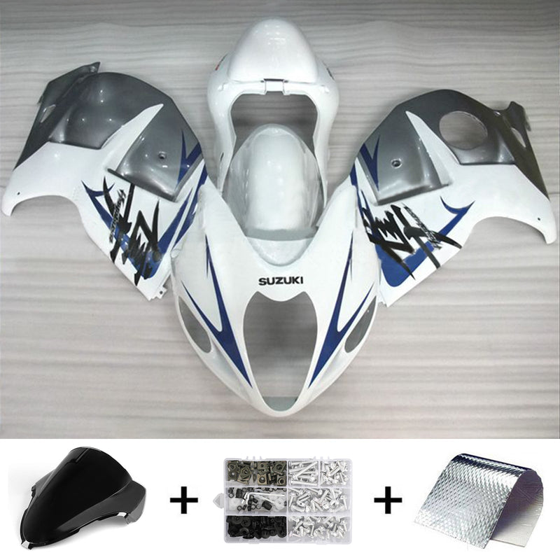 Amotopart kåpa Set för Suzuki Hayabusa GSX1300R 1999-2007 Body Plastic ABS