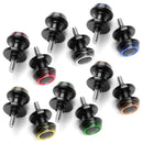 1 par 8mm moto cnc braço oscilante carretéis deslizantes para suzuki honda