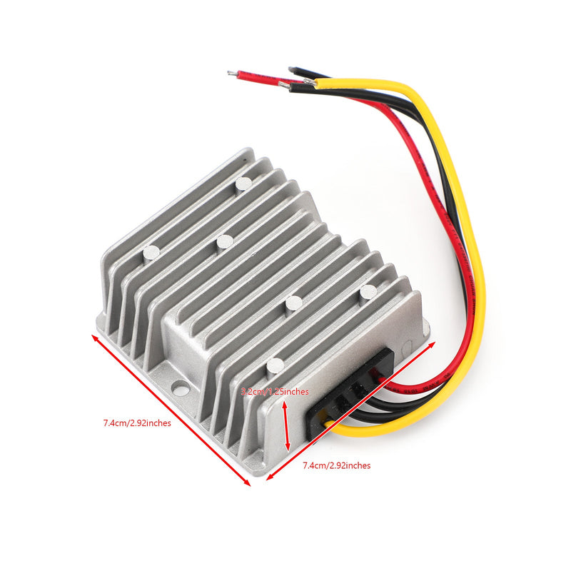 Vedenpitävä 60 V - 24 V 10 A DC/DC tehonmuuntimen säädin