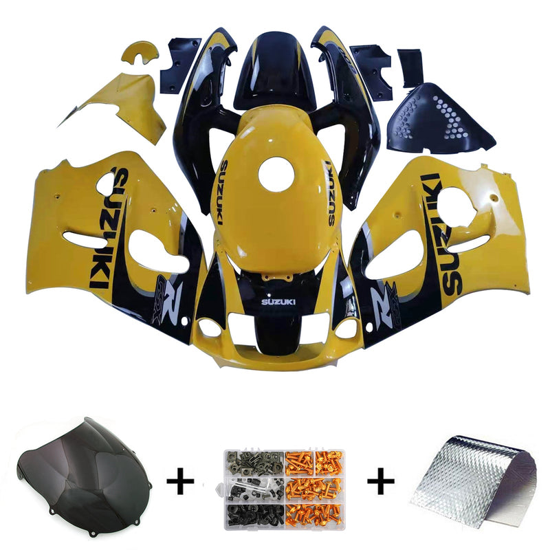 Amotopart Suzuki GSXR600 1996-2000 GSXR750 1996-1999 Fairing Set Body