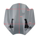 Novo ABS para-brisa de motocicleta para Triumph Trident 660 2021 genérico