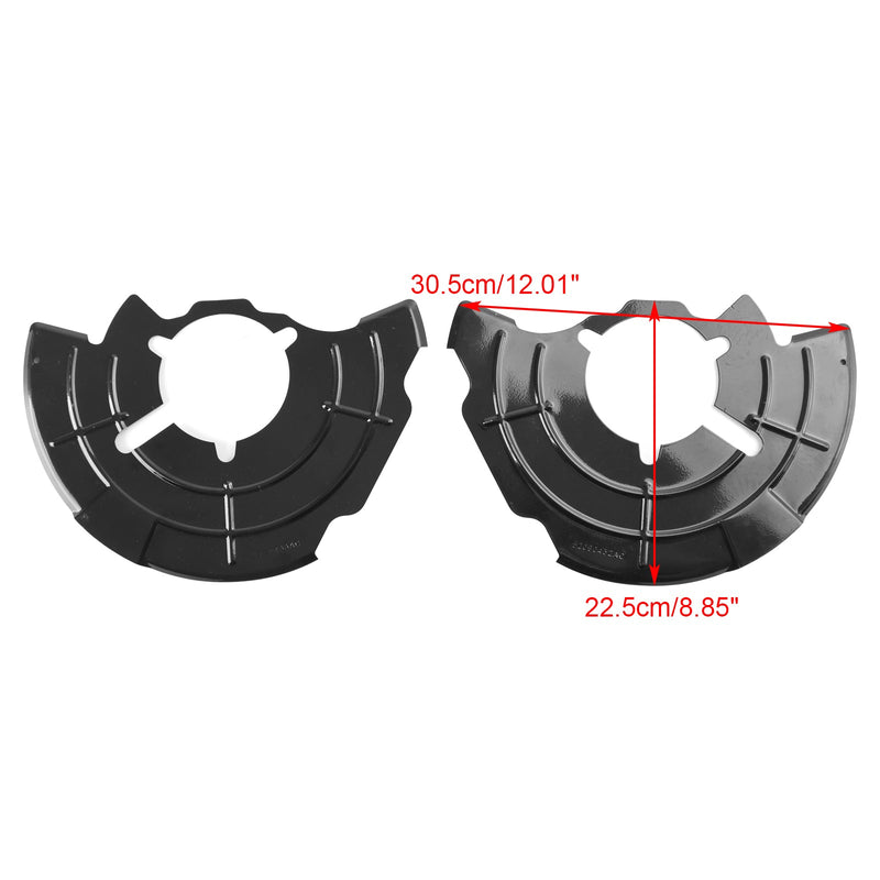 Höger + Vänster frambroms dammskydd Passar Jeep Grand Cherokee Commander 2005-2010