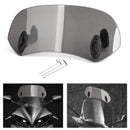 Motorsykkel Justerbar Clip On Windshield Extension Spoiler Vindavviser