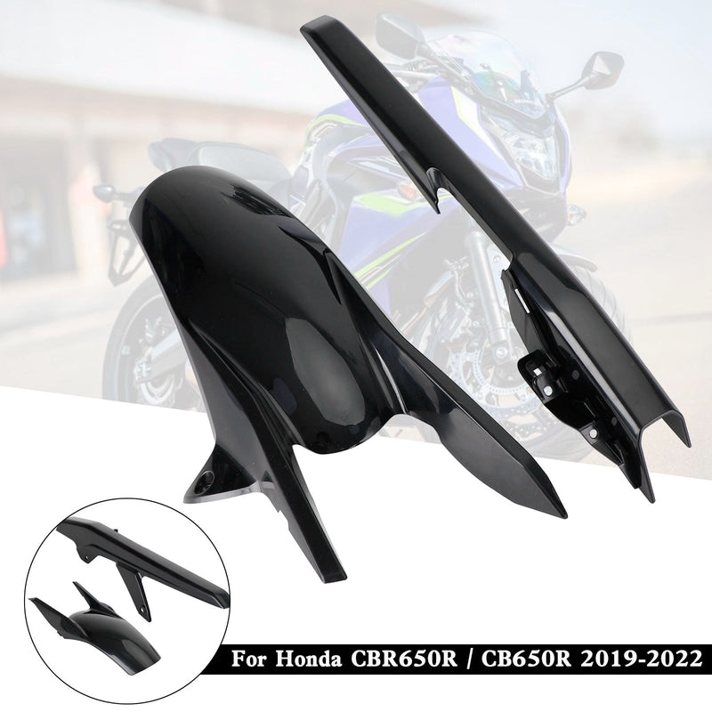 Bakskjerm skjermdeksel for Honda CBR650R CB650R 2019-2023 svart