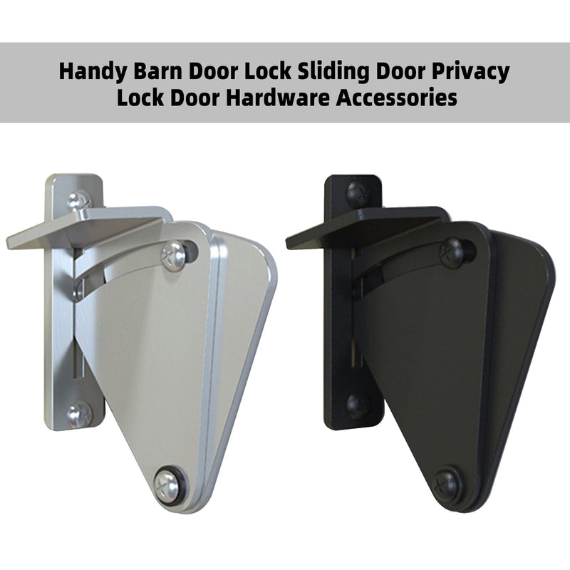Acessório de ferragem prático para fechadura de porta de celeiro deslizante para porta de privacidade