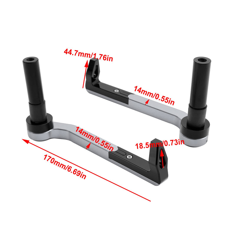 Handschutz-Handschutz für 13–20 mm Lenkerinnendurchmesser und M6-Schraubenloch