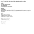 ATC300 ATC400 friksjonsståloverføringskasse Clutchsett for BMW E90 E91 E92 E60 X3