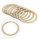 Sada třecích lamel spojky pro Sportster XL883 XL1200 Softail Dyna