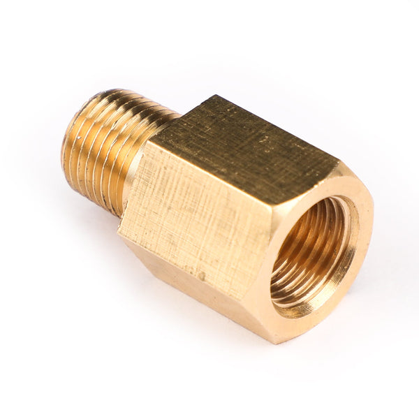 1/8 npt weiblich bis 1/8 BSPT männliche Adapter -Messgeräte -Faden -Öldruckadapter