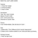 Embellecedor tapa faro luz trasera para Honda Rebel CMX 300 500 2017-2021