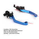 Par de palancas de embrague de freno pivotante CNC de aluminio para motocicleta, compatible con Husqvarna