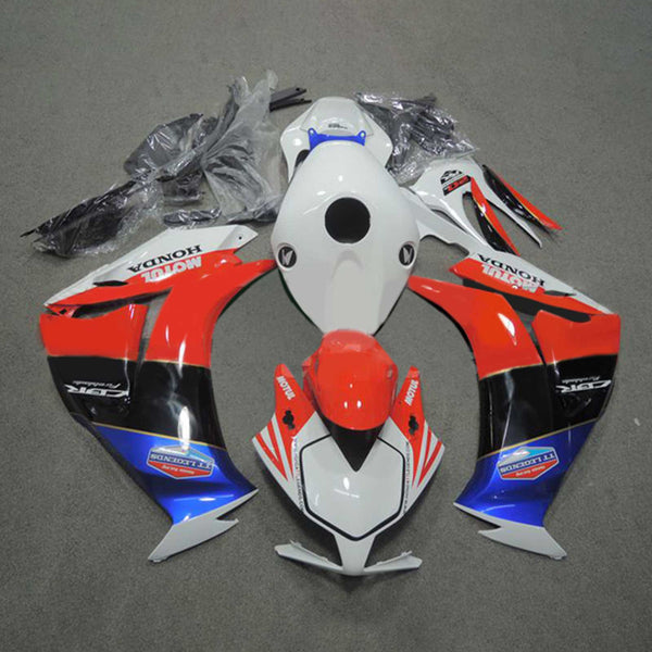 Amotopart Honda CBR1000RR 2012-2016 Juego de carenado Cuerpo Plástico ABS