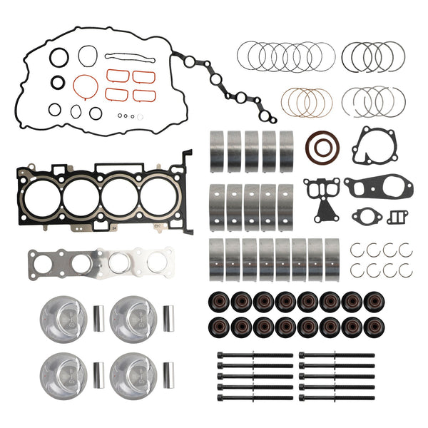 2017-2018 Hyundai Santa Fe Sport 4 puertas 2.4L G4KJ 2.4L Kit de reconstrucción de junta de pistón de revisión del motor