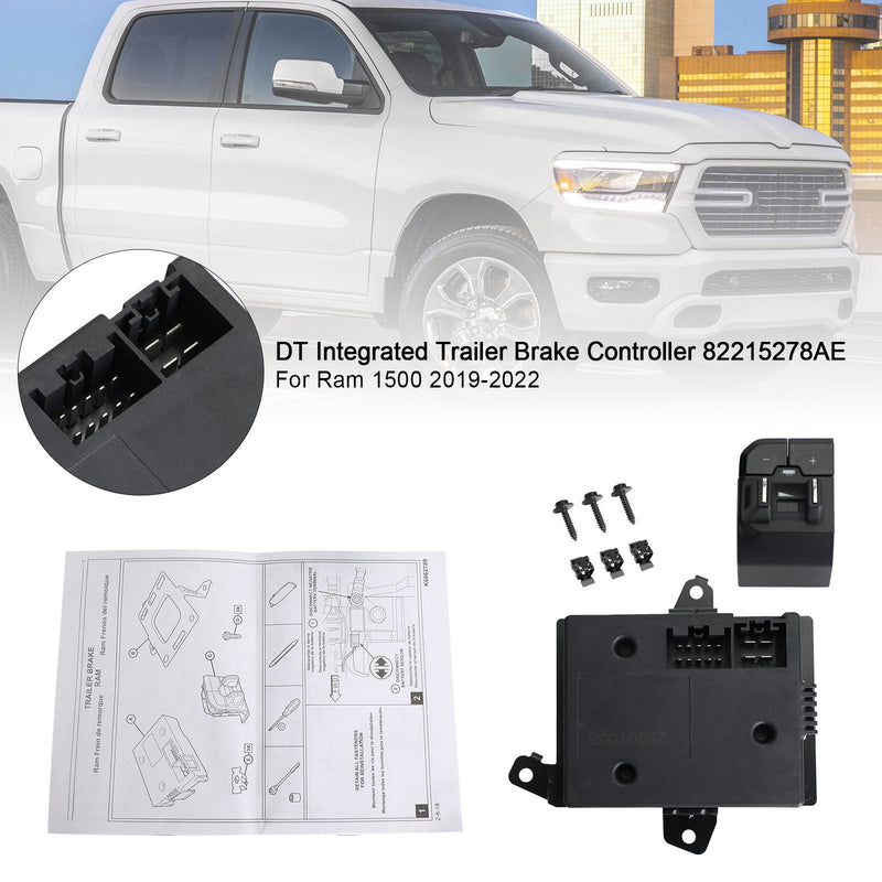 DT Integrated Trailer Brake Controller 82215278AE für Ram 1500 2019-2022 Generic