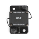60A AMP jistič 12-48V DC Auto člun Automatický reset spínač IP67