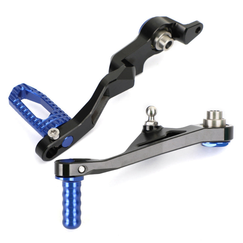 Alavanca de câmbio azul ajustável e pedal de freio adequado para BMW R1250 GS, ADV 2019+ Generic