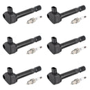 Honda Odyssey 3.5L 1999-2007 6X zapalovací cívky + 6X sada zapalovacích svíček UF242