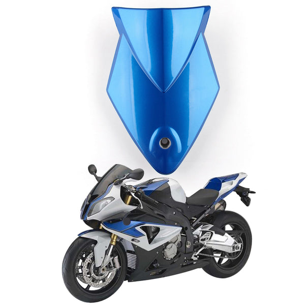 Capa de banco traseiro para BMW S1000RR 2009-2014 azul