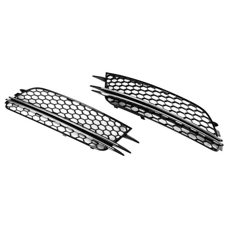 Audi A6 4G C7 2012-2015 2ST Främre Dimljus Kåpa Bezel Bumper Grille.