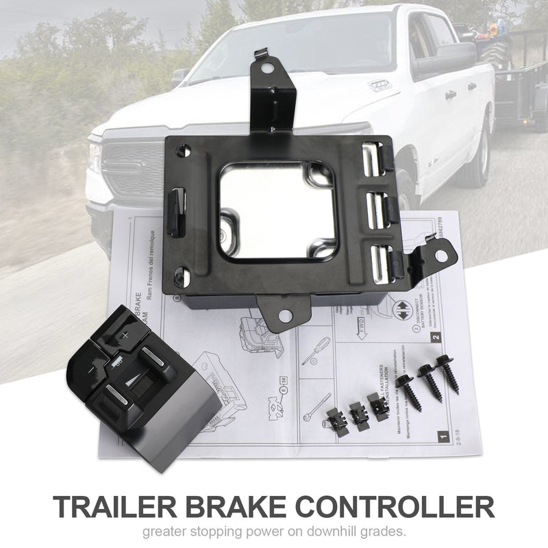 DT Integrated Trailer Brake Controller 82215278AE för Ram 1500 2019-2022 Generic