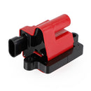 8x D581 quadratische Zündspulen Ultra High & Zündkerzenkabel 3859078 für GMC