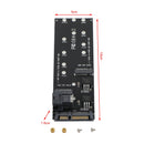 Dysk twardy M2 SFF-8643 do U2 NGFF M-KEY do adaptera HD SAS NVME PCIE SSD SATA