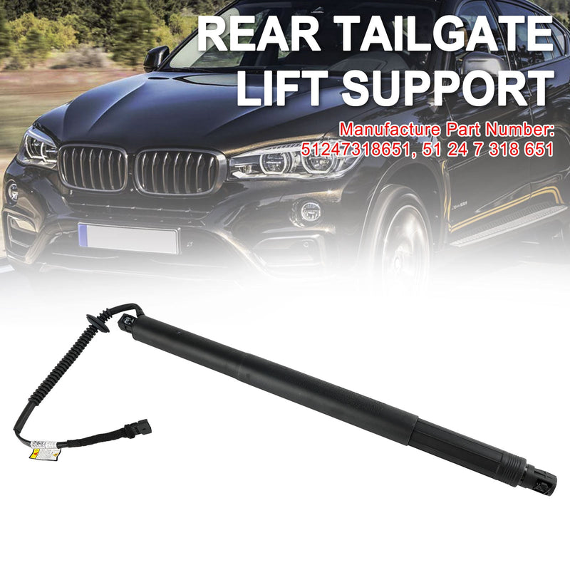 BMW X6 F16 F86 2014-2019 51247318651 Bakre vänster baklucka Power Lift Support