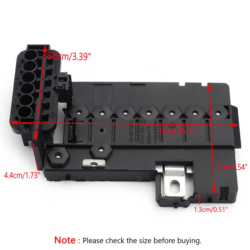 Soporte de base de caja de fusibles de batería 6R0937548C 6R0937548F para Lavida Bora Polo Skoda