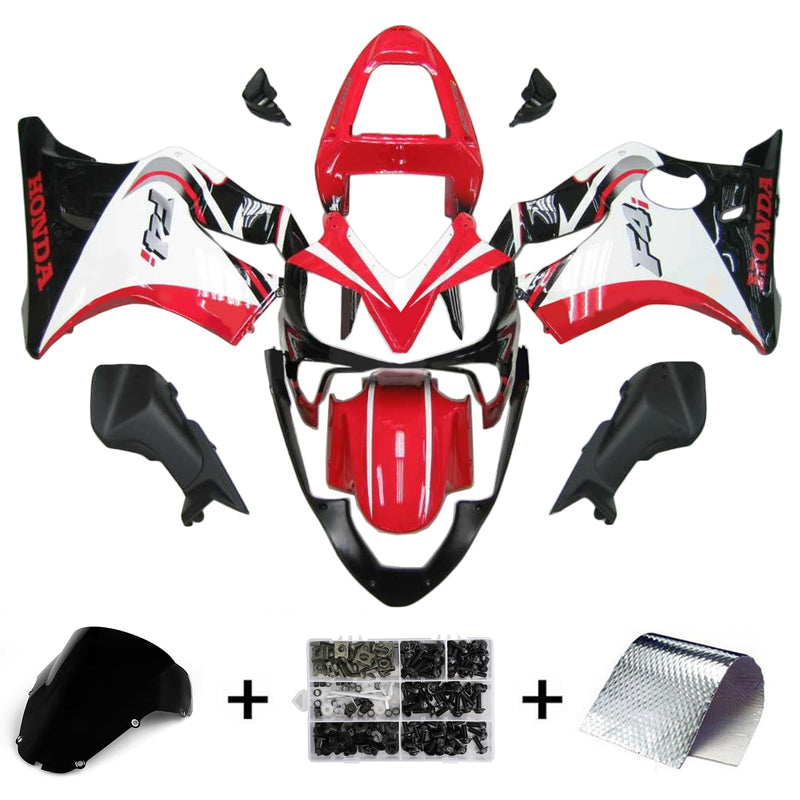 Amotopart Honda CBR600 F4i 2001-2003 kåpa Set Body Plast ABS