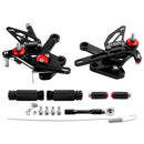 Estriberas traseras ajustables Kawasaki ZX4R ZX4RR 2022-2024 Racing