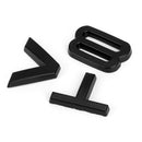 V8T Emblem Badge til Audi A1 A3 A4 A5 A6 A7 Q3 Q5 Q7 S6 S7 S8 S4 SQ5 Sort