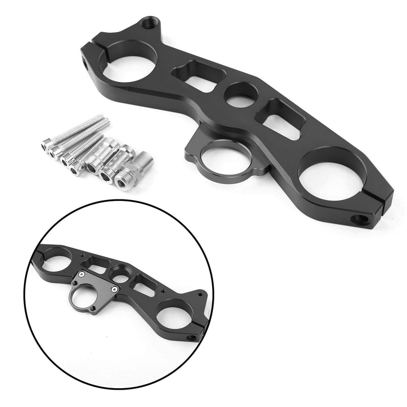 Tieferlegung Gabelbrücke vorne obere obere Klemme für Kawasaki Ninja ZX6R 09-12 Generic