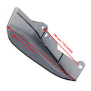 Escudo de acabamento do defletor de calor de ar para estrutura intermediária, adequado para modelos Touring e Trike genéricos de 09 a 16
