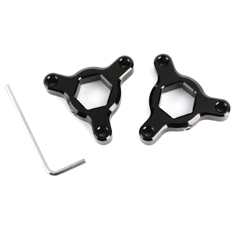 Gaffelförapplikator svart 14 mm passar för kawasaki ninja zx6r zx10r zzr1400 Z800