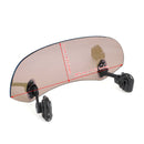 Motorsykkel Justerbar Clip On Windshield Extension Spoiler Vindavviser