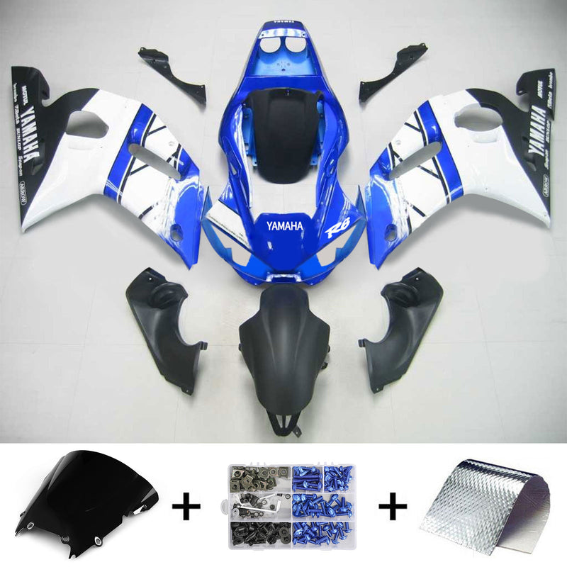 Kåpa set till Yamaha YZF 600 R6 1998-2002 Generic