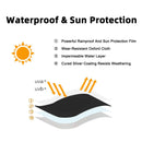 Vedenpitävä pesukoneen kansi, pölytiivis kansi, suojaa edestä täytettävää pesukonetta