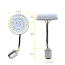 2st 1157 LED-blinkers Blinkers för Dyna Softail Street Glide Road King