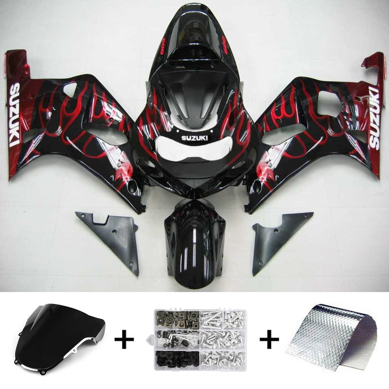 Suzuki GSXR600 2001-2003 kåpa set kropp plast ABS