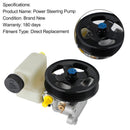 2007-2012 Mazda CX-7 2,3L L4 2,5L servostyringspumpe med remskive og reservoar