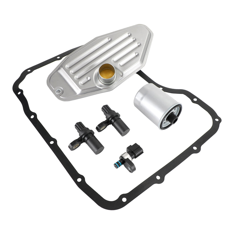 Jeep Wrangler 2006-2018 45RFE 545RFE 68RFE Transmissionssensorer Set med 4WD-filtersats pannpackning