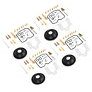 4X Vergaser Carb Rebuild Kit passend für Kawasaki Zephyr ZR750-H / ZR-7 / ZR-7S generisch