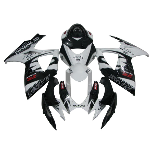 2006-2007 Suzuki GSXR 600/750 K6 sprøytestøpt kåpesett Body Plastic ABS