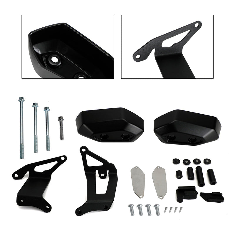 YAMAHA YZF R15 V4 2021-2023 Kunststoff Motorschutzabdeckungen Slider Carbon