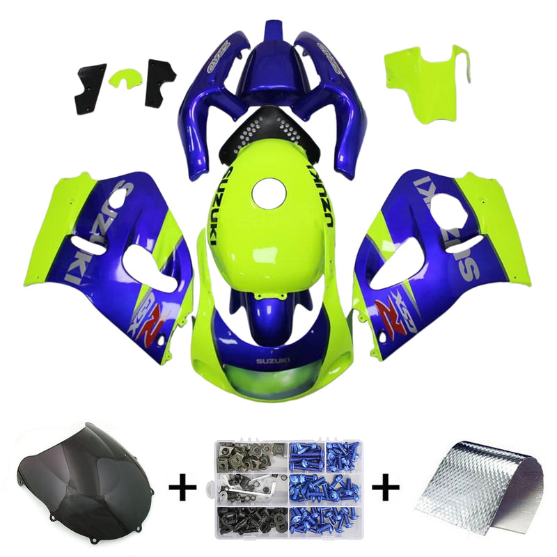 Amotopart Suzuki GSXR600 1996-2000 GSXR750 1996-1999 Fairing Set Body