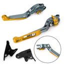 Justerbar utdragbar bromskopplingsspak för Trident 2022 Bobber 17-19 Tiger 800 Generic