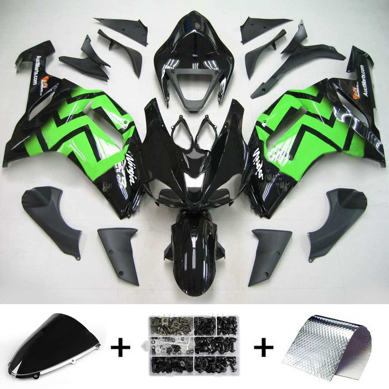 Kåpesett for Kawasaki ZX6R 636 2007-2008 Generisk